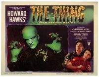 3z025 THING LC Fantasy #9 '90s Howard Hawks, best close up of James Arness as the plant creature!