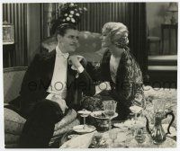 4b054 DEVIL TO PAY 9x10.5 still '30 Ronald Colman in tuxedo with Myrna Loy in lacy negligee!
