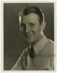 4b061 ELLIOTT NUGENT deluxe 10x13 still '30s portrait in tie & sweater by Clarence Sinclair Bull!