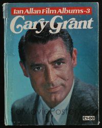 4b325 CARY GRANT FILM ALBUM English hardcover book '71 illustrated w/ b&w and full-color images!