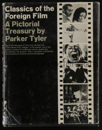 4b332 CLASSICS OF THE FOREIGN FILM hardcover book '62 Cabinet of Dr. Caligari, Blue Angel & more!