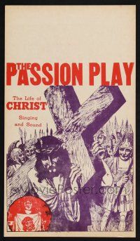 4b004 PASSION PLAY mini WC '40s The Life of Christ with Singing and Sound!