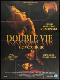 4c599 DOUBLE LIFE OF VERONIQUE French 1p '91 Kieslowski's Le Double vie de Veronique, Irene Jacob!
