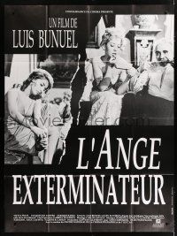 4c614 EXTERMINATING ANGEL French 1p R70s Luis Bunuel's El angel exterminador starring Silvia Pinal!