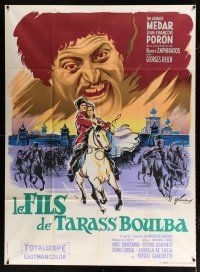 4c760 LE FILS DE TARASS BOULBA French 1p '64 Henri Zaphiratos' Son of Taras Bulba, Grinsson art!
