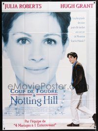 4c828 NOTTING HILL French 1p '99 famous star Julia Roberts falls for man-on-the-street Hugh Grant!