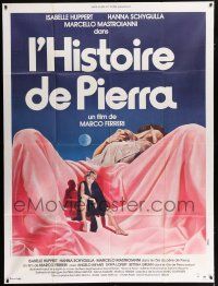 4c929 STORY OF PIERA French 1p '83 Storia di Piera, Hanna Schygulla, Isabelle Huppert, sexy art!