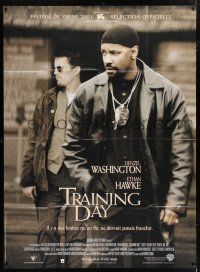 4c958 TRAINING DAY French 1p '01 Best Actor Denzel Washington, Ethan Hawke, Antoine Fuqua