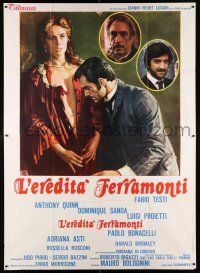 4c181 INHERITANCE Italian 2p '76 L'Eredita Ferramonti, art of sexy Dominique Sanda undressing!