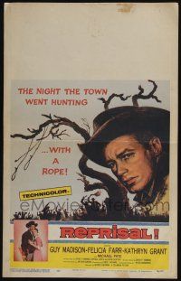 4c405 REPRISAL WC '56 Guy Madison, Felicia Farr, the town went hunting with a rope!