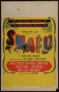 4c441 SNAFU WC '45 Robert Benchley, Vera Vague, situation normal, all fouled up!