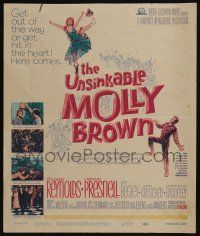 4c472 UNSINKABLE MOLLY BROWN WC '64 Debbie Reynolds, get out of the way or hit in the heart!