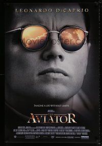 4d077 AVIATOR 1sh '04 Martin Scorsese directed, Leonardo DiCaprio as Howard Hughes!