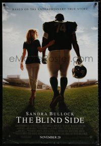 4d104 BLIND SIDE advance DS 1sh '09 Sandra Bullock, Tim McGraw, Quintin Aaron