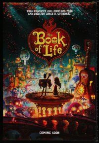 4d114 BOOK OF LIFE style A-ALT int'l teaser DS 1sh '14 Diego Luna, Zoe Saldana, Channing Tatum!