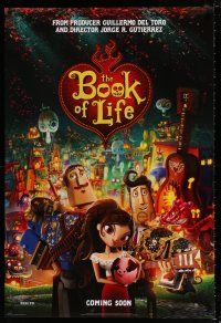 4d116 BOOK OF LIFE style I-ALT int'l teaser DS 1sh '14 Diego Luna, Zoe Saldana, Channing Tatum!