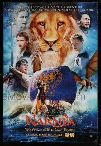 4d148 CHRONICLES OF NARNIA: THE VOYAGE OF THE DAWN TREADER style B int'l teaser DS 1sh '10 Apted!