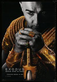 4d243 EXODUS: GODS & KINGS style C int'l teaser DS 1sh '14 close-up of Joel Edgerton as Rhamses!