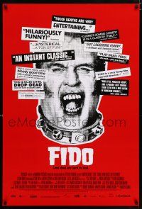 4d259 FIDO DS 1sh '06 Carrie-Anne Moss, Billy Connolly, pet zombies, good dead are hard to find!