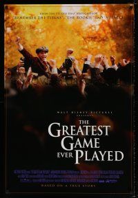 4d317 GREATEST GAME EVER PLAYED DS 1sh '05 directed by Bill Paxton, Shia Labeouf, golf!