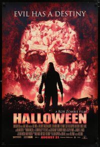4d321 HALLOWEEN advance DS 1sh '07 directed by Rob Zombie, evil has a destiny, cool image!