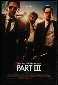 4d322 HANGOVER PART III advance DS 1sh '13 Bradley Cooper, Ed Helms, Zach Galifianakis!