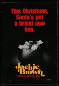 4d412 JACKIE BROWN teaser 1sh '97 Quentin Tarantino, Santa's got a brand new bag!