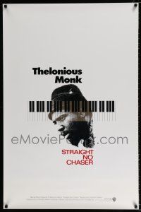 4d747 THELONIOUS MONK: STRAIGHT, NO CHASER int'l 1sh '89 Clint Eastwood produced jazz bio!