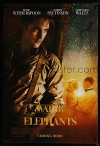 4d805 WATER FOR ELEPHANTS style D int'l advance DS 1sh '11 Reese Witherspoon, Pattinson, Waltz!