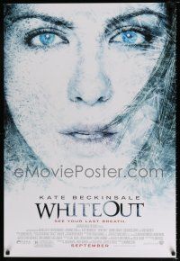 4d814 WHITEOUT advance DS 1sh '09 cool close-up image of frozen Kate Beckinsale!