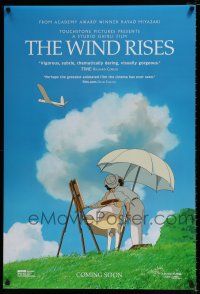 4d819 WIND RISES advance DS 1sh '13 Hayao Miyazaki's Kaze tachinu, cool anime image!