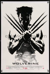 4d828 WOLVERINE revised style B advance DS 1sh '13 Hugh Jackman in title role by Suren Galadjian!