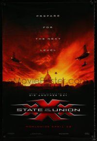 4d844 XXX: STATE OF THE UNION teaser DS 1sh '05 Lee Tamahori, Ice Cube, Willem Dafoe!