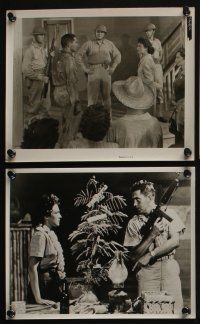 4e457 AMERICAN GUERRILLA IN THE PHILIPPINES 8 8x10 stills '50 Power & Prelle, Fritz Lang!