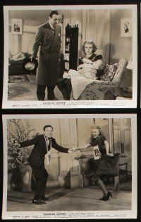 4e419 BACHELOR MOTHER 9 8x10 stills '39 wonderful portraits of David Niven & Ginger Rogers!