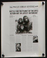 4e658 BATTLE FOR THE PLANET OF THE APES 5 8x10 stills '73 cool mostly artwork stills, Trundy!