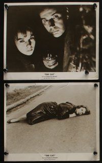 4e602 CAT 6 8x10 stills '59 Henri Decoin's La Chatte, pretty Francoise Arnoul, Nazi Kurt Meisel!