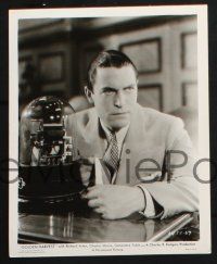 4e675 CHESTER MORRIS 5 8x10 stills '20s-30s great portraits of the suave star in a variety of roles