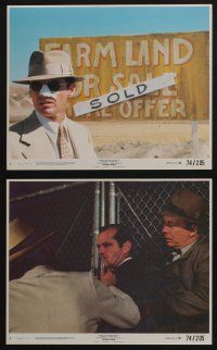 4e078 CHINATOWN 8 8x10 mini LCs '74 great images of Jack Nicholson, Roman Polanski classic!