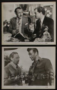 4e758 CLOUDED YELLOW 4 8x10 stills '51 cool images of Trevor Howard!