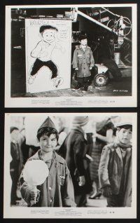 4e289 DONDI 17 8x10 stills '61 David Janssen, Walter Winchell, the kid who captured the army!