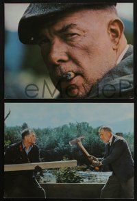 4e244 EMPEROR OF THE NORTH POLE 3 color 7.5x10 stills '73 Lee Marvin, Ernest Borgnine, cool images!