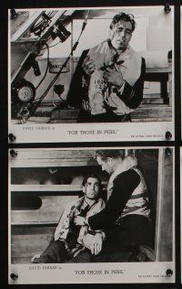 4e479 FOR THOSE IN PERIL 8 Canadian 8x10 stills R50s images of sailors in lifeboat & rescue ship!
