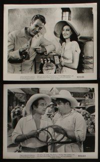 4e623 KID FROM KANSAS 6 8x10 stills R51 Dick Foran, Leo Carrilo as Pancho, Andy Devine!
