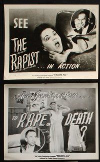 4e624 KILLERS ALL 6 8x10 stills '45 John Dillinger, Clyde Barrow, gruesome images from documentary!