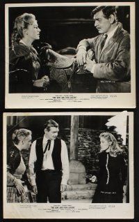 4e625 KING & FOUR QUEENS 6 8x10 stills '57 five great images of Clark Gable & Eleanor Parker!