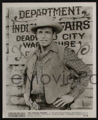 4e945 LAWLESS EIGHTIES 2 8x10 stills '57 Buster Crabbe, cool western portraits!