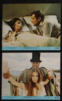 4e100 LIVE & LET DIE 8 8x10 mini LCs '73 Roger Moore as James Bond, Jane Seymour, Yaphet Kotto!