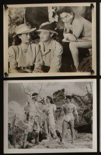 4e265 SONG OF INDIA 39 8x10 stills '49 pretty Gail Russell, Sabu, Turhan Bey, great jungle images!