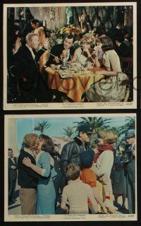 4e250 TICKLISH AFFAIR 3 color 8x10 stills '63 Shirley Jones, Gig Young, Red Buttons, Carolyn Jones!